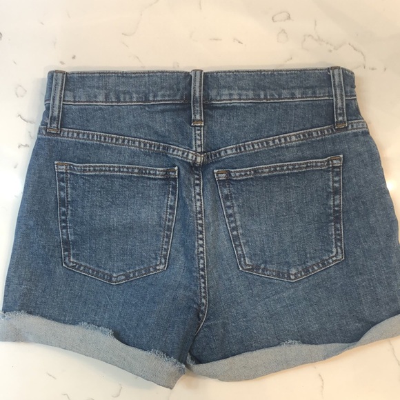 J.Crew/Jeans High-rise denim short - Picture 4 of 4